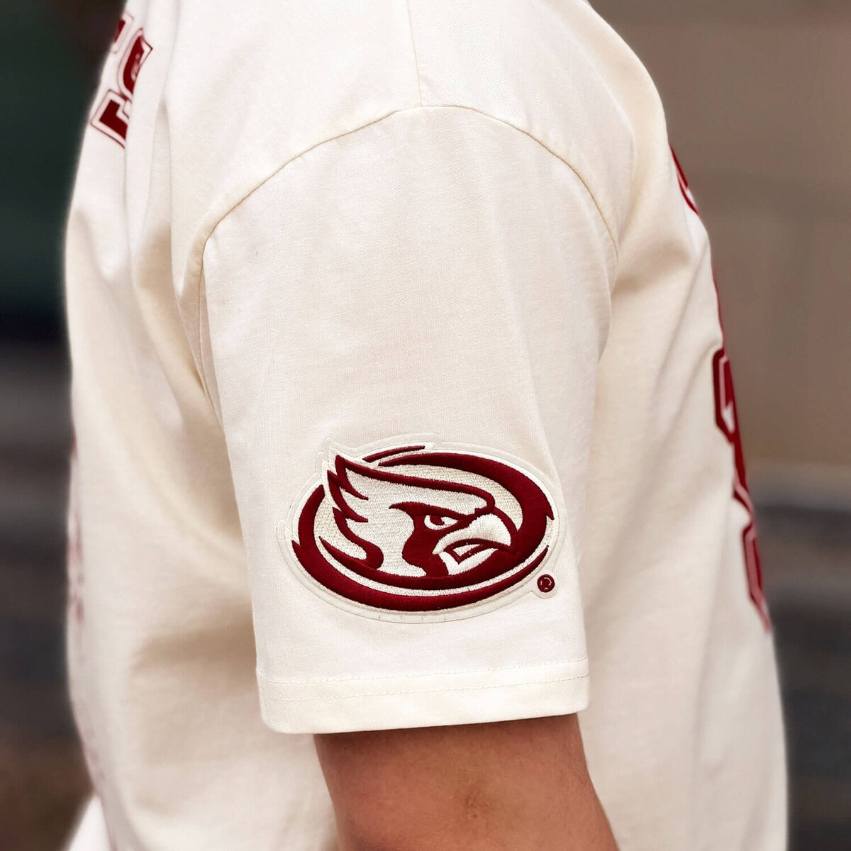 Pro Standard ISU Cream T-Shirt right sleeve